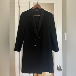 TOPSHOP tuxedo dress/jacket. Excellent condition, smoke free home. Size 2